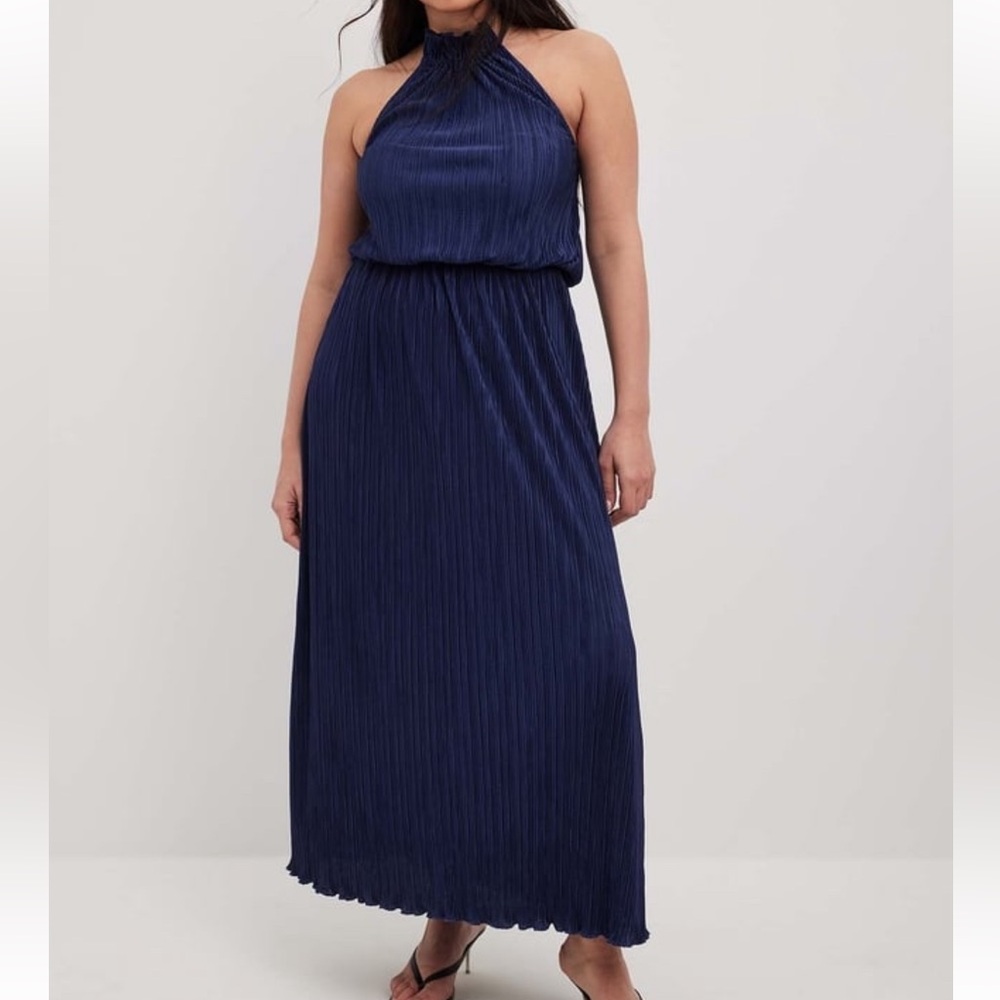 Blue Flowy Dress